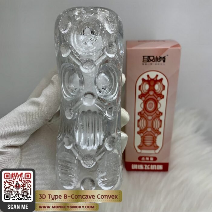 จิ๋มกระป๋องใส 3D Type B-6