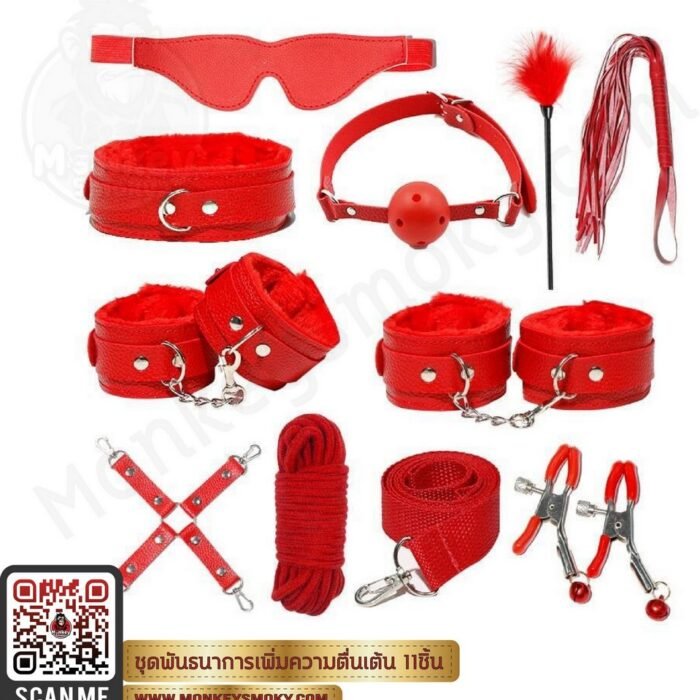 ชุดพันธนาการเพิ่มความตื่นเต้น 11ชิ้น-1