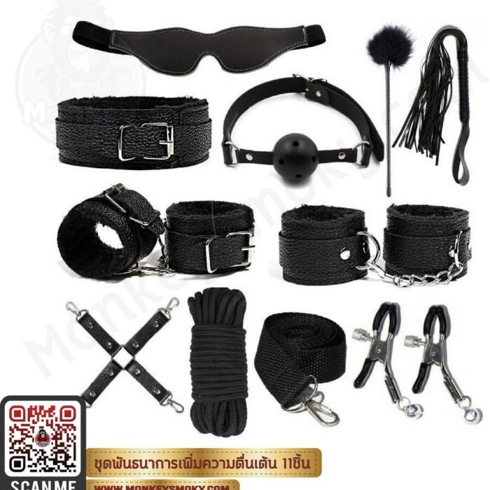 ชุดพันธนาการเพิ่มความตื่นเต้น 11ชิ้น-2