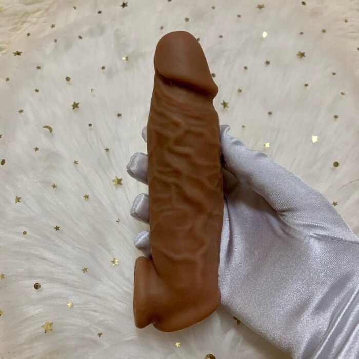 ปลอกซิลิโคนนิ่ม พร้อมห่วงรัด ชะลอการหลั่ง-6