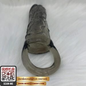 ปลอกเพิ่มขนาดพร้อมห่วงรัด สีดำใส-1