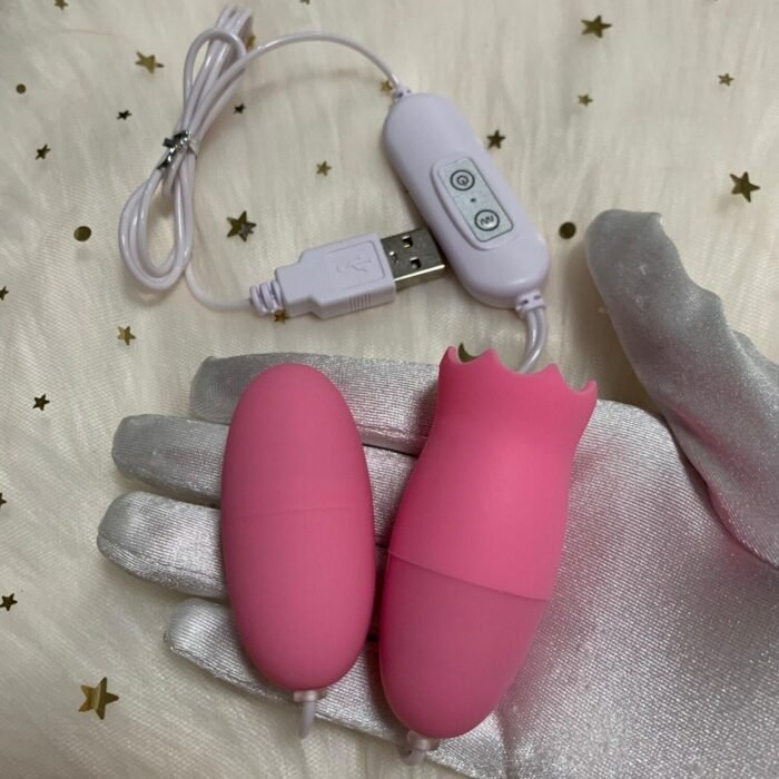 ไข่สั่นหัวกลม พร้อมลิ้นเบิร์น (No PowerBank)-7