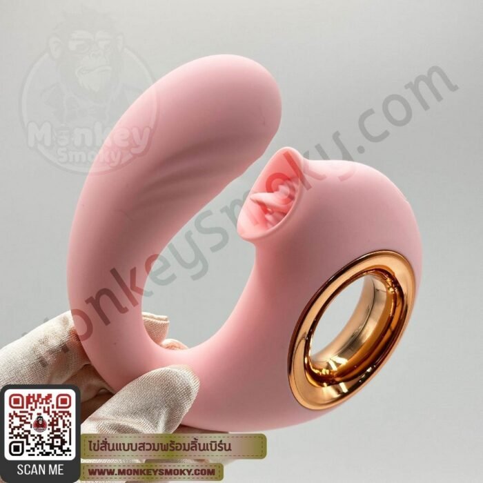 ไข่สั่นแบบสวมพร้อมลิ้นเบิร์น-6